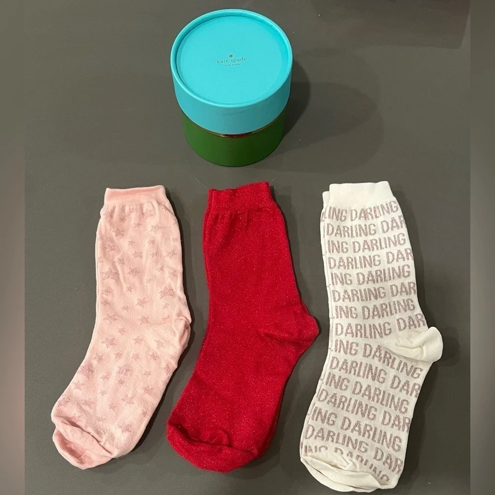 Brand New Kate Spade Sock Set